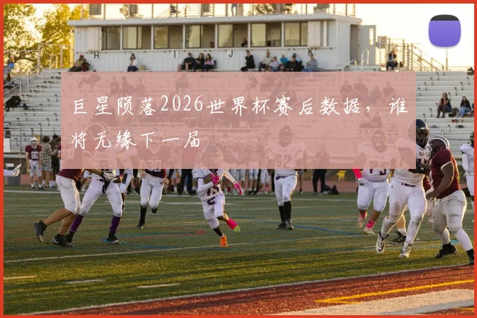 巨星陨落2026世界杯赛后数据，谁将无缘下一届