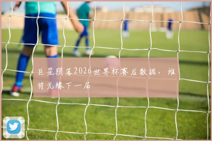 巨星陨落2026世界杯赛后数据，谁将无缘下一届